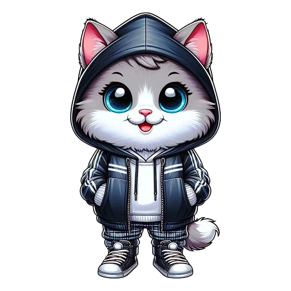   استیکر پارچه و لباس پاد آفرین طرح کارتونی کد 4353