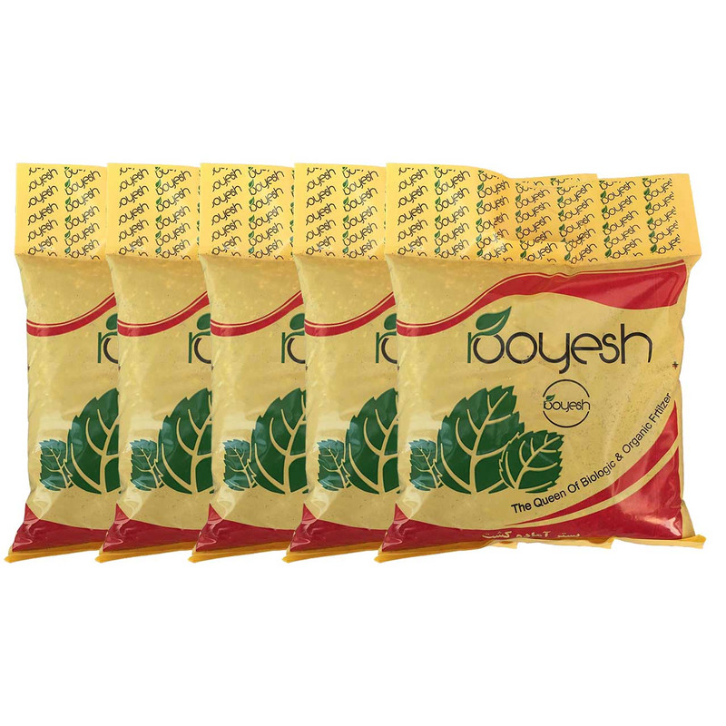 خاک گلدان رویش مدل KHG-1.5k کد Pack-20 مجموعه 5 عددی