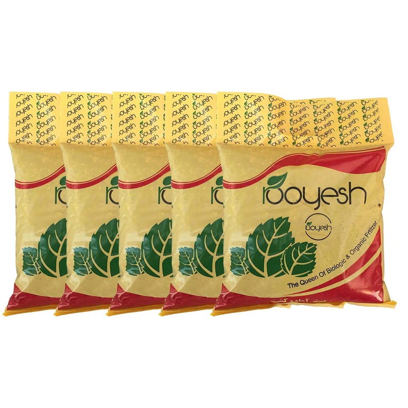 خاک گلدان رویش مدل KHG-1.5k کد Pack-20 مجموعه 5 عددی
