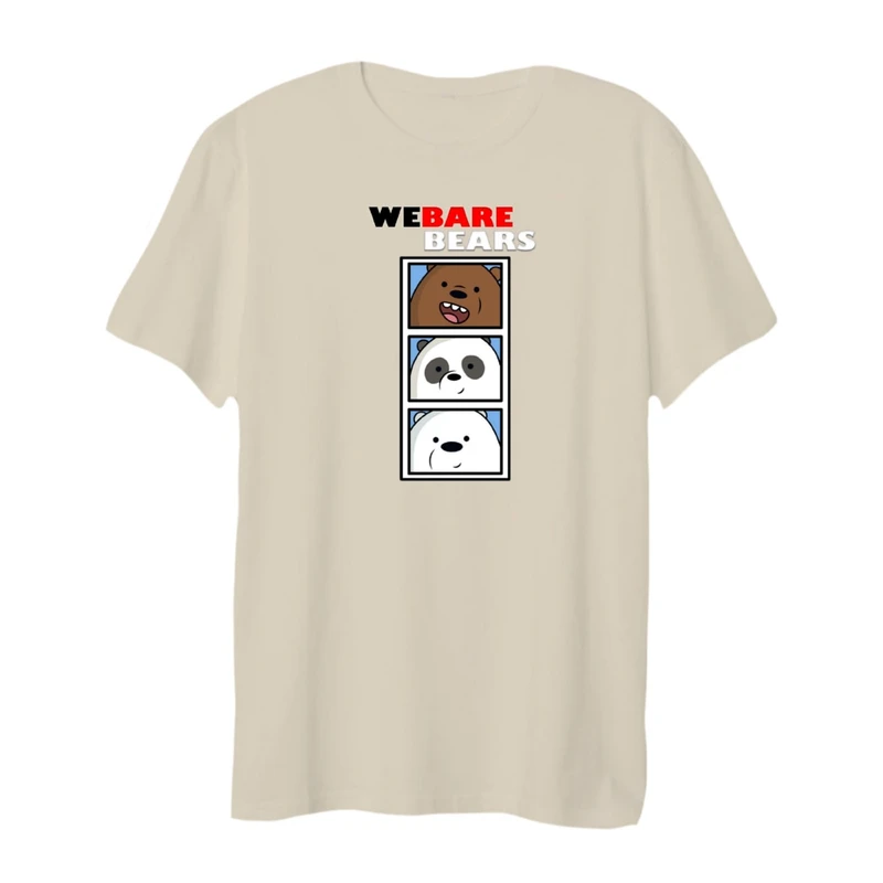 تی شرت لانگ زنانه مدل سه خرس خندان