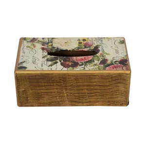 جای دستمال کاغذی طرح گل کد 120