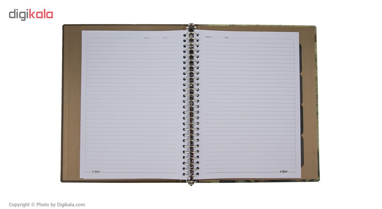 دفتر کلاسوری کلیپس مدل 1-Nostalgia 00353