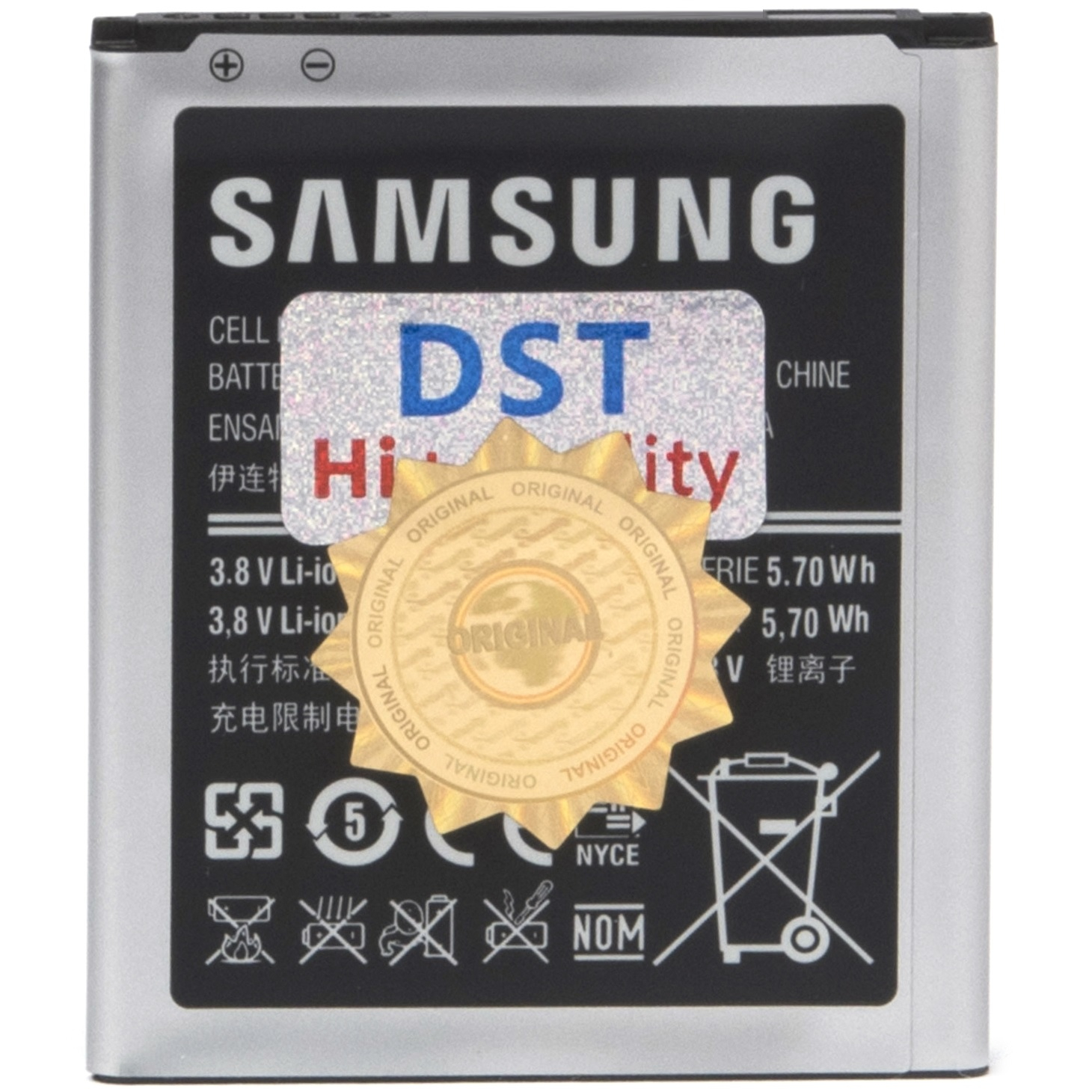 باتری موبایل مدل EB425161LU با ظرفیت 1500 میلی آمپر ساعت مناسب برای گوشی موبایل Galaxy S3 mini