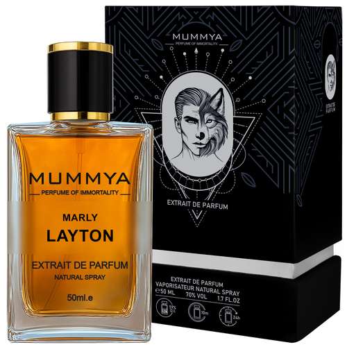 اکستریت پرفیوم مردانه مومیا مدل مارلی لیتون با رایحه گرم حجم 50 میلی لیتر