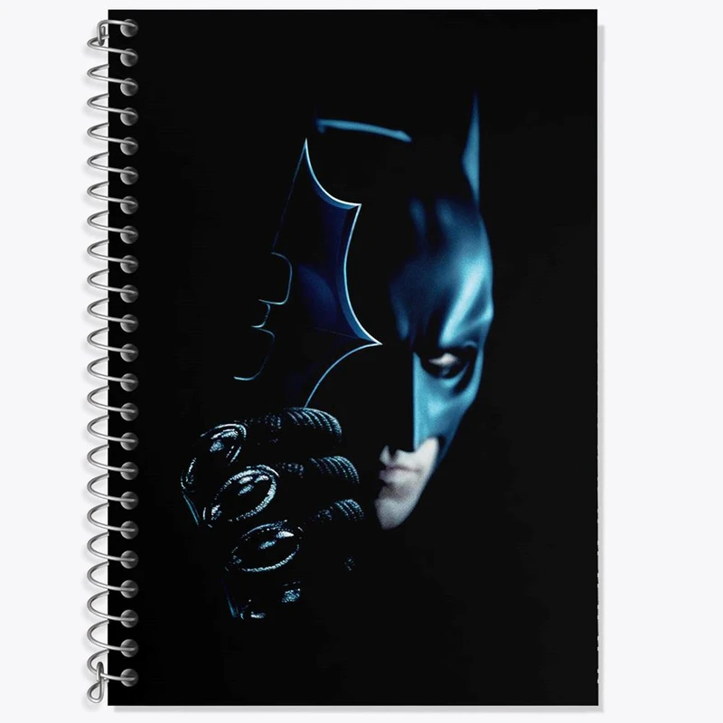 دفتر زبان 50 برگ خندالو مدل سه خط طرح بتمن Batman کد 25836