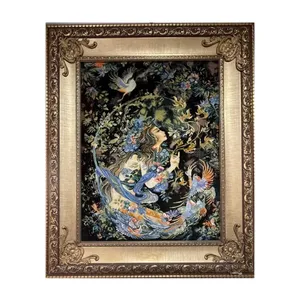 تابلو فرش دستباف مدل مینیاتور