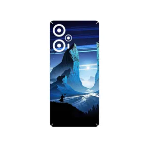 MAHOOT Blue Mountains Digital Art Cover Sticker for Xiaomi Poco F5