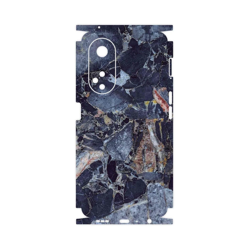 برچسب پوششی ماهوت مدل Broken black marble-FullSkin مناسب برای گوشی موبایل اپو A98