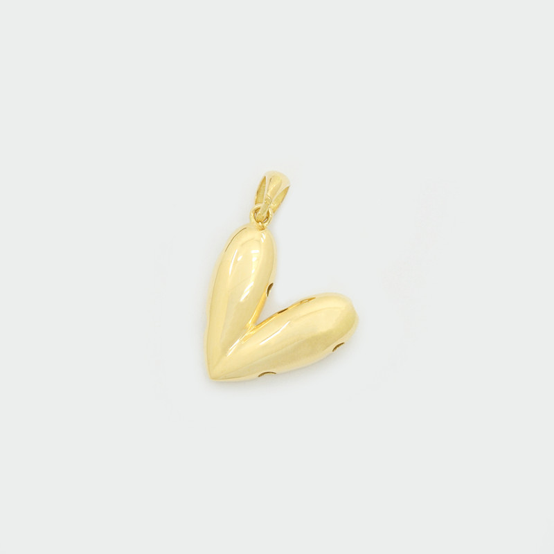 آویز گردنبند طلا 18 عیار زنانه مایا ماهک مدل MM2160 طرح قلب بادکنکی