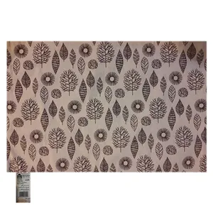 زیر بشقابی هوم اند لایف مدل مانوئل طرح برگ فانتزی