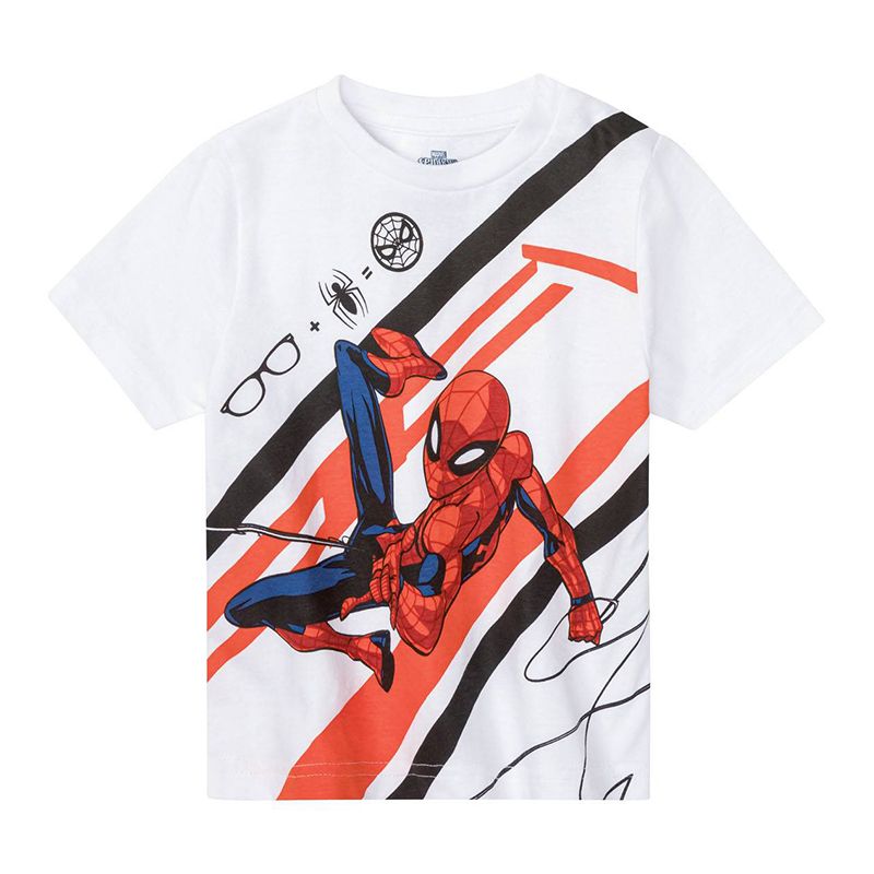 ست تی شرت آستین کوتاه و شلوارک پسرانه مارول مدل SPIDER-MAN -  - 2