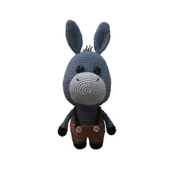 عروسک بافتنی مدل الاغ کد 19