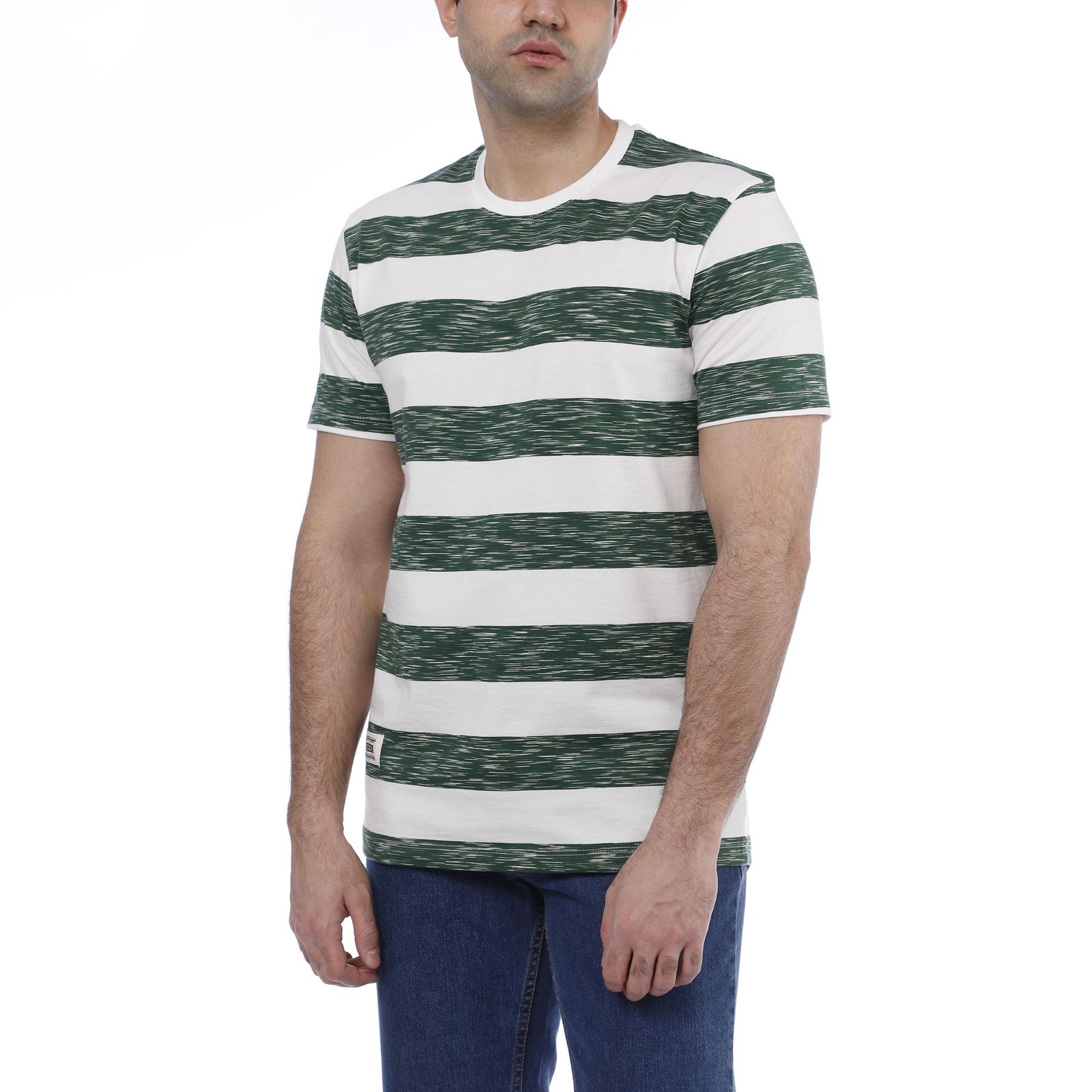 تی شرت آستین کوتاه مردانه باینت مدل 2261790 رنگ سبز -  - 2