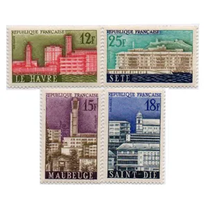 تمبر یادگاری مدل خارجی مجموعه 4 عددی 