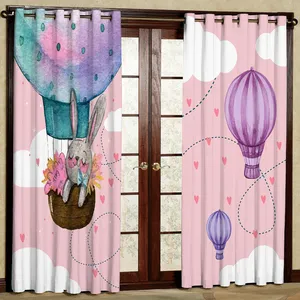 پرده مدل بالن هازان پانچی کد 1161 سایز 200x140 سانتی متر