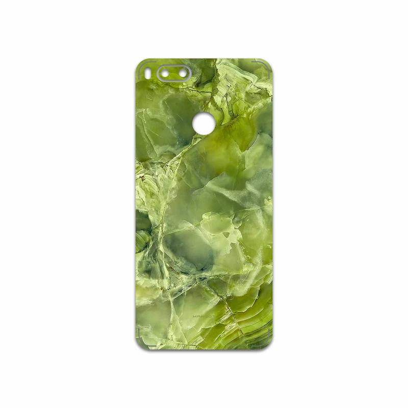 برچسب پوششی ماهوت مدل Green Crystal Marble مناسب برای گوشی موبایل شیائومی Mi 5X