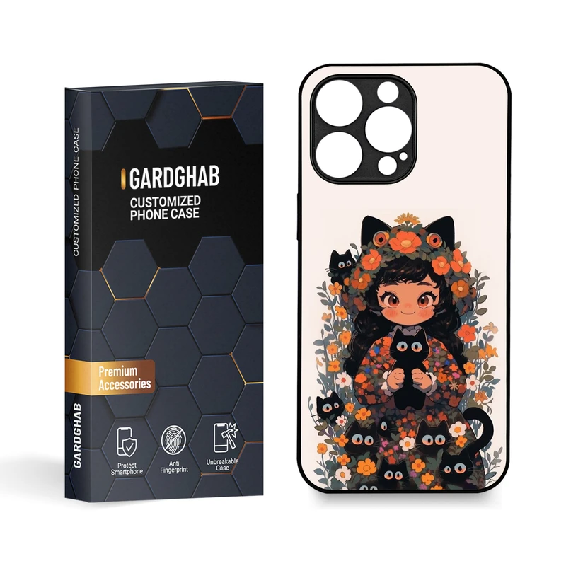 کاور گارد قاب مدل دخترانه مناسب برای گوشی موبایل اپل iPhone 15 Pro Max