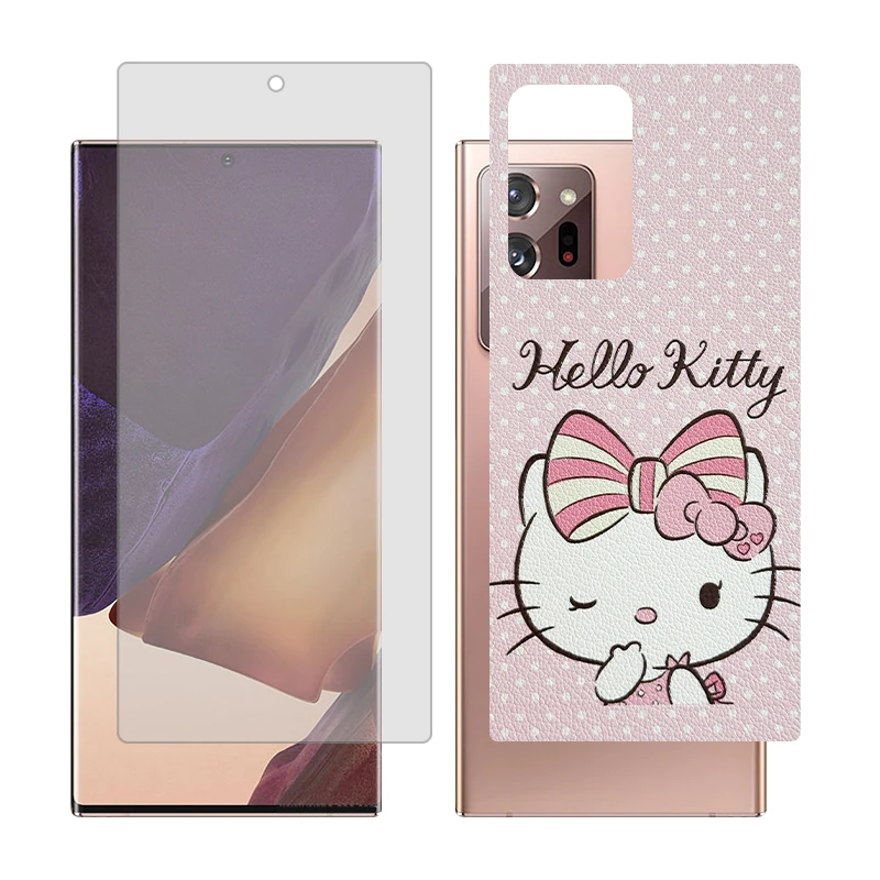 محافظ صفحه نمایش مات گلس مدل together مناسب برای گوشی موبایل سامسونگ Galaxy Note20 Ultra 5G به همراه برچسب پوششی پشت گوشی