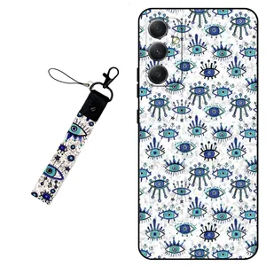 Megafone Devil eye 6464 Cover For Samsung Galaxy M13 With Wrist strap