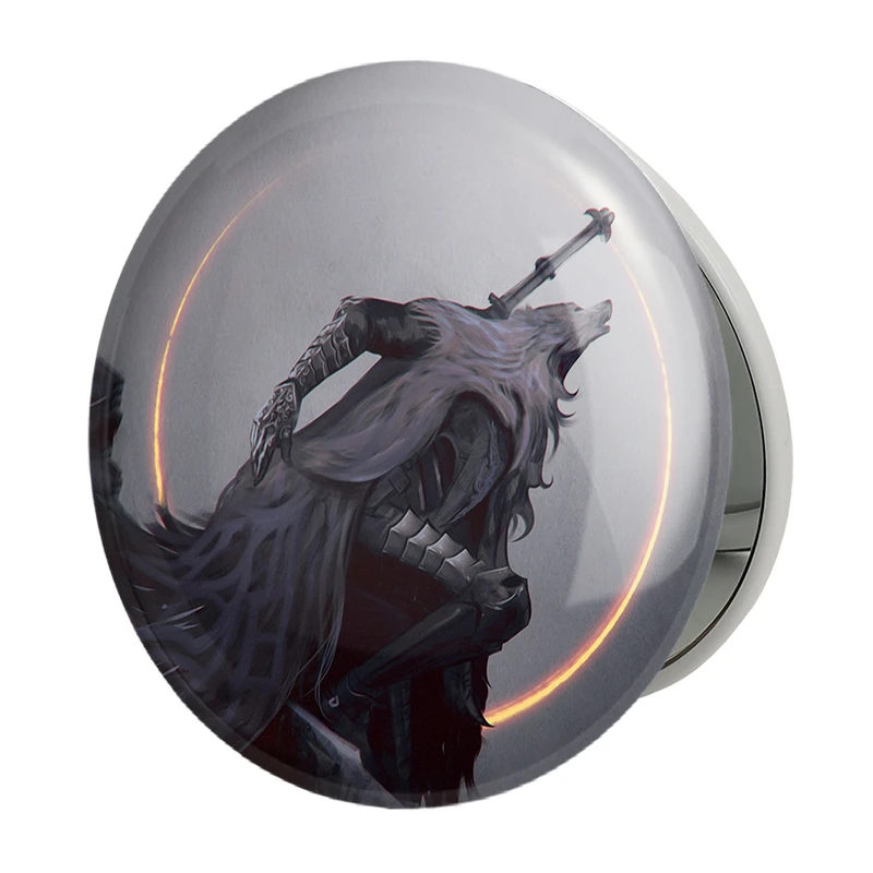 آینه جیبی خندالو طرح بازی الدن رینگ Elden Ring مدل تاشو کد 26130 