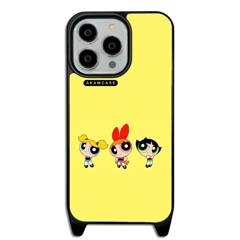 کاور آکام مدل AMCWLA13PRO-POWERPUFF GIRLS3 مناسب برای گوشی موبایل اپل iPhone 13 Pro