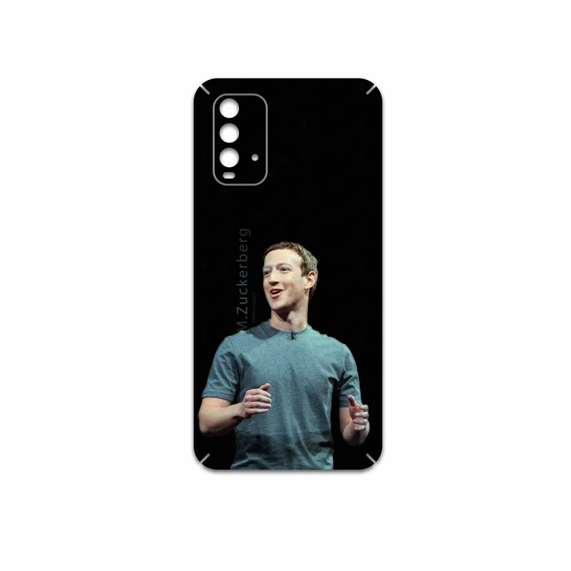 برچسب پوششی ماهوت مدل Mark Zuckerberg مناسب برای گوشی موبایل شیائومی Redmi 9T