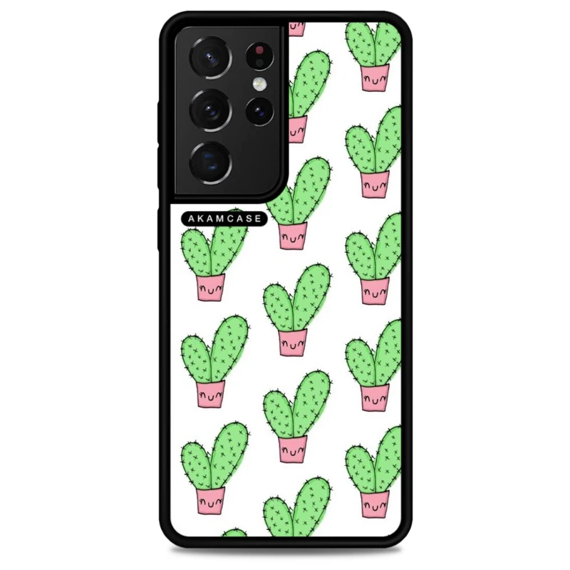 کاور آکام مدل AMC-WSGS21U-CACTUS-37 مناسب برای گوشی موبایل سامسونگ Galaxy S21 Ultra