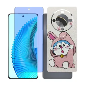 Glass together model blue cut screen protector suitable for Honor X9b mobile phone with back cover sticker