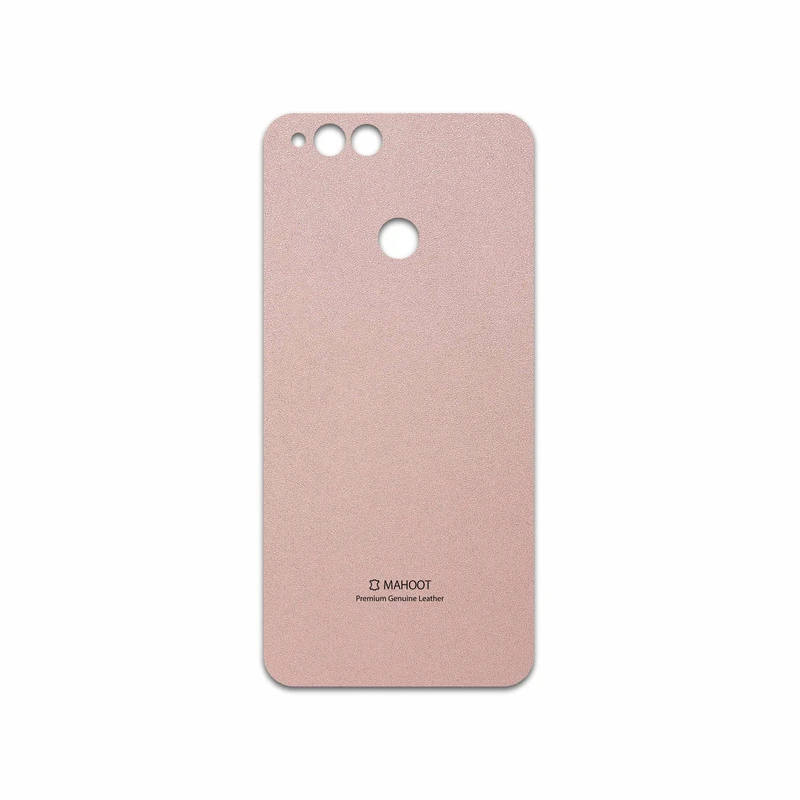 برچسب پوششی ماهوت مدل Rose Gold Leather مناسب برای گوشی موبایل آنر 7X
