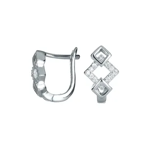 گوشواره نقره اقلیمه کد EN220