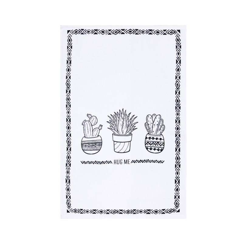 دستمال آشپزخانه طرح Cactus