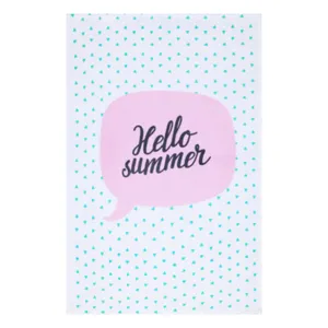 دستمال آشپزخانه طرح Hello Summer 