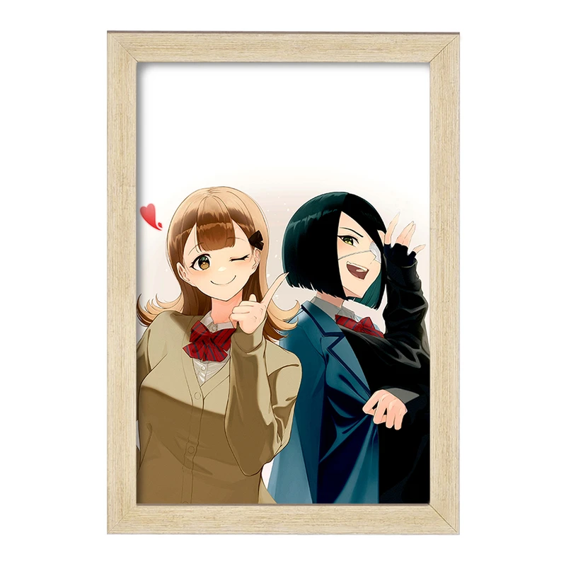 تابلو خندالو مدل رن یامایی و اوموهارو انیمه کومی سان  کد 16075