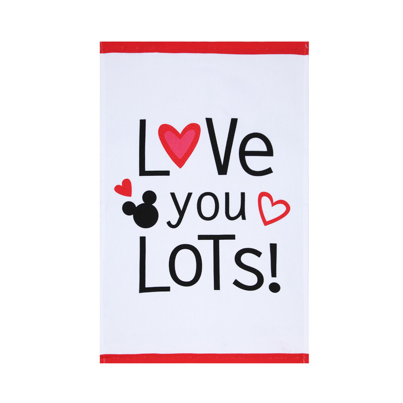 دستمال آشپزخانه طرح Lov 