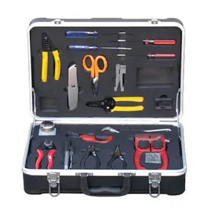 مجموعه 18عددی کیف و ابزار فیبر نوری کد 6200