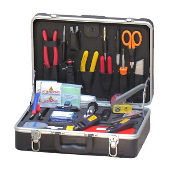 مجموعه 29 عددی کیف و ابزار فیبر نوری کد 6500