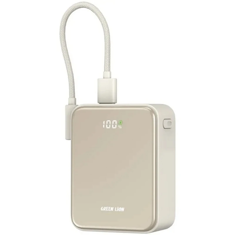 پاوربانک 20 وات گرین لاین مدل GL-PX85 با ظرفیت ده هزار میلی آمپر ساعت