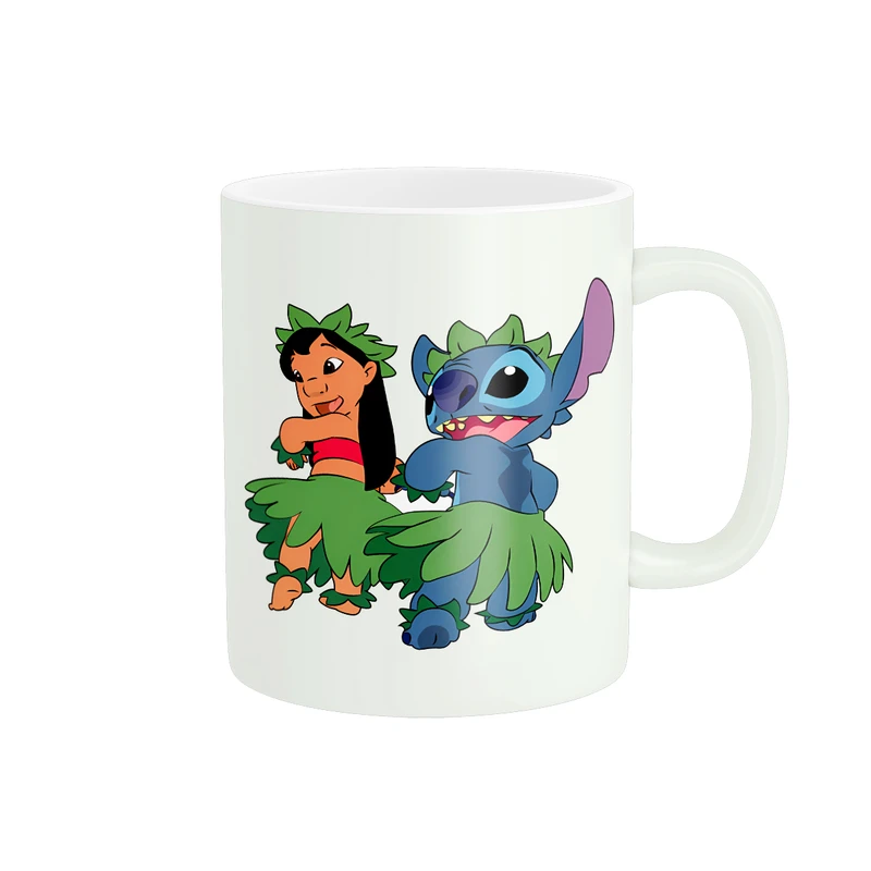 ماگ پادآفرین مدل کارتون استیچ و لیلو Stitch کد PM3782