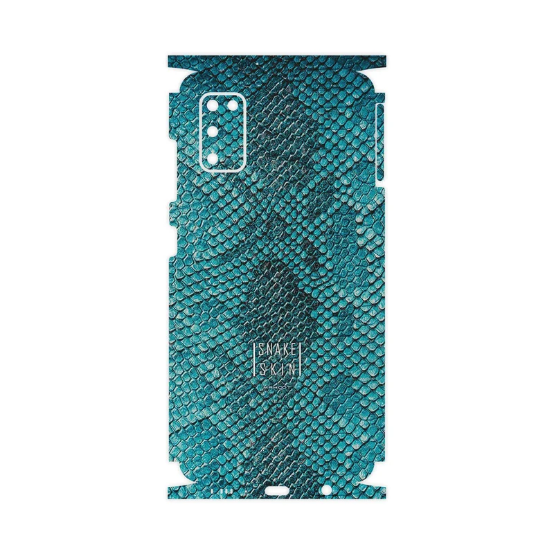 برچسب پوششی ماهوت مدل Blue Snake Skin-FullSkin مناسب برای گوشی موبایل سامسونگ Galaxy A41