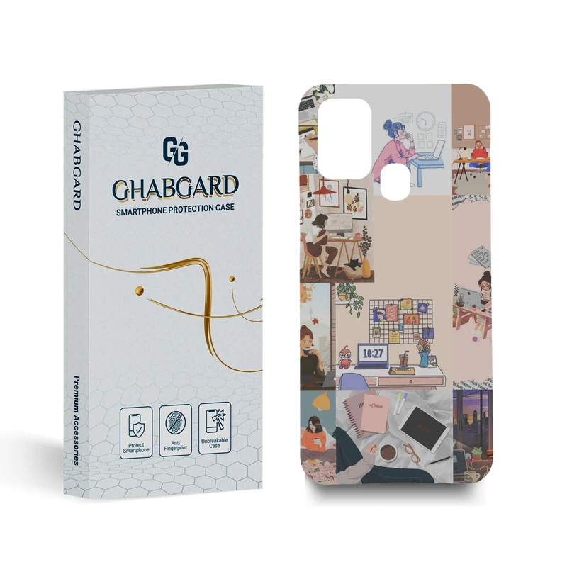 کاور قاب گارد مدل دخترانه مناسب برای گوشی موبایل سامسونگ Galaxy M31