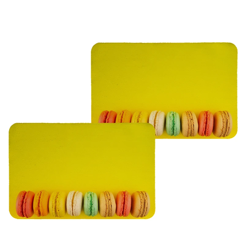 زیربشقابی طرح ماکارون کد 8485 مجموعه 2 عددی