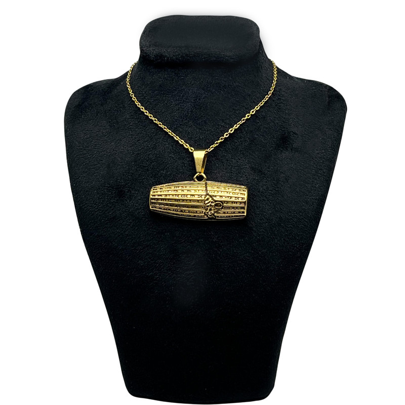 گردنبند مردانه مدل منشور کوروش