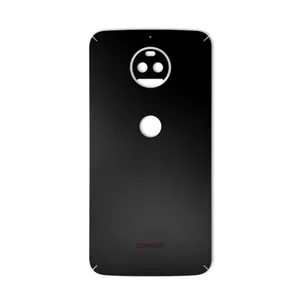 MAHOOT Black-color-shades Special Texture Cover Sticker for Motorola Moto G5S Plus