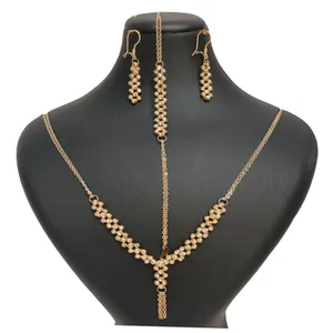 نیم ست طلا 18 عیار زنانه گالری یارطلا کد SR134