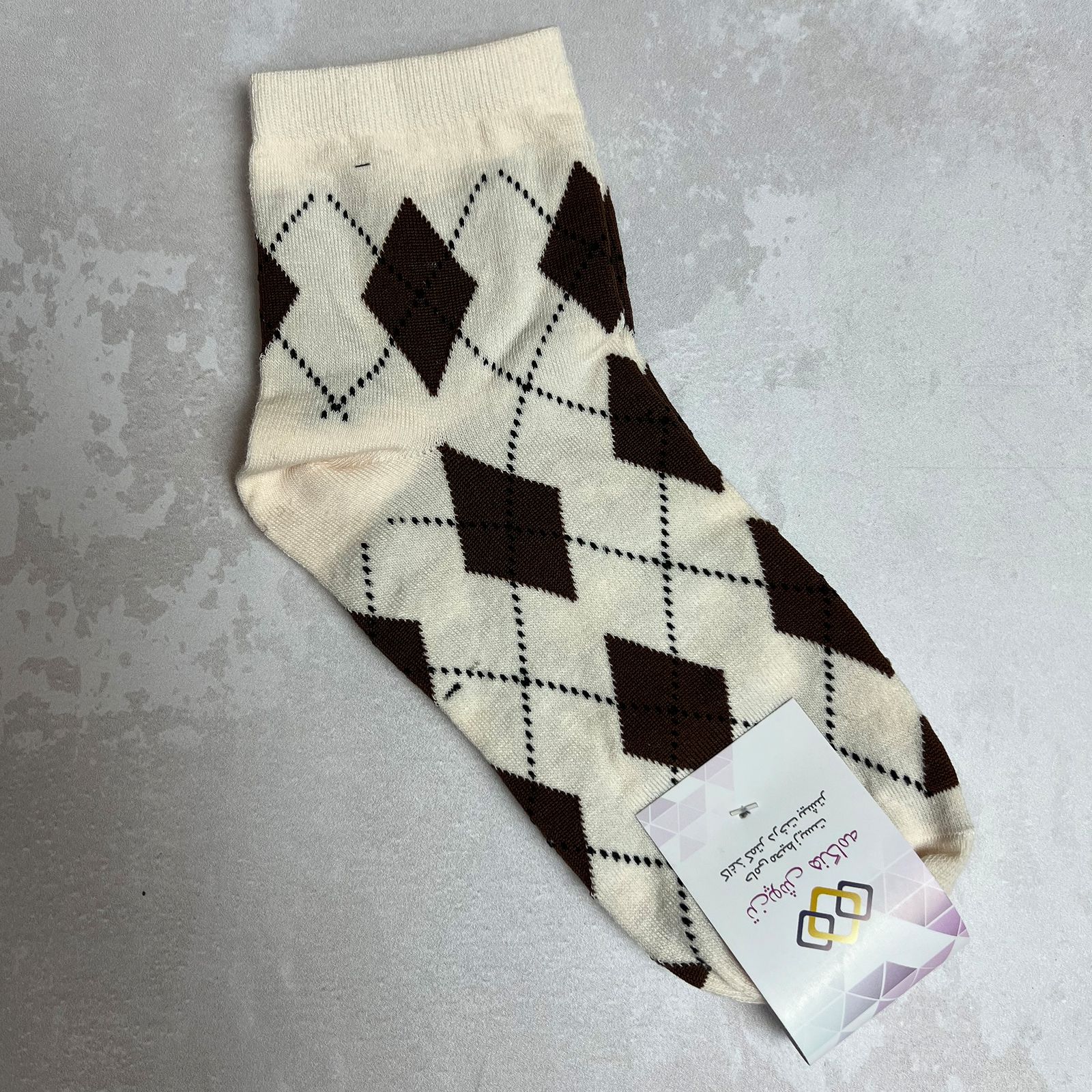 جوراب زنانه تن پوش هنگامه مدل 2025 مجموعه 5 عددی -  - 5