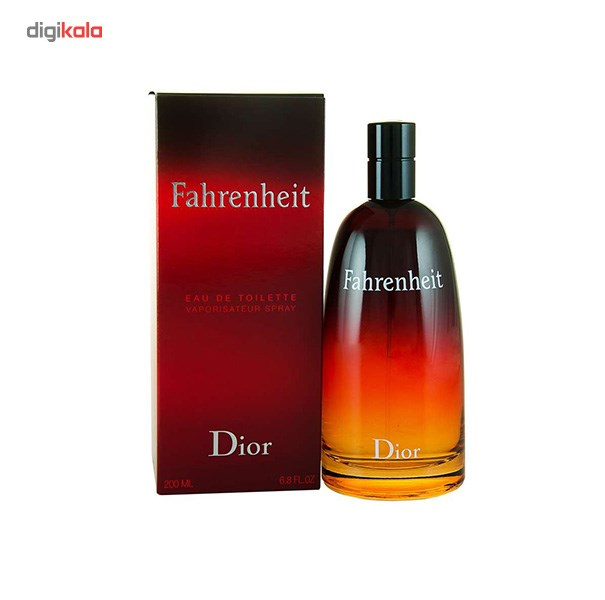 ادو تویلت مردانه دیور مدل Fahrenheit حجم 200 میلی لیتر