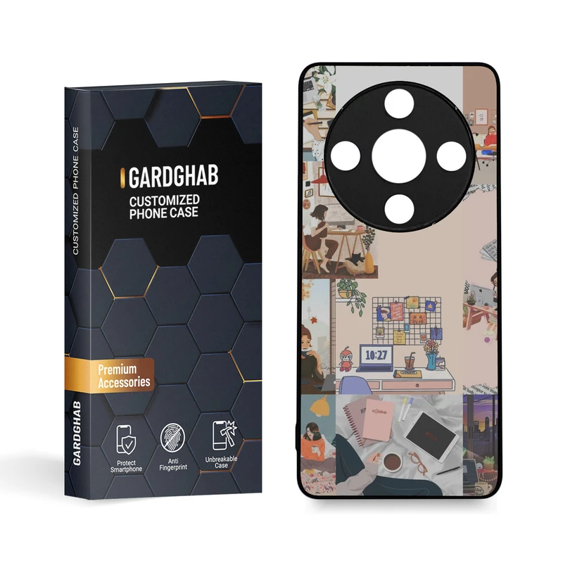 کاور گارد قاب مدل دخترانه مناسب برای گوشی موبایل آنر X9B 5G