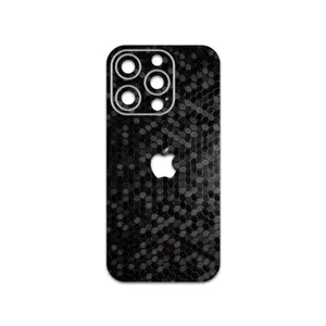 MAHOOT Honey-Comb-Circle Cover Sticker for Apple iPhone 14 Pro