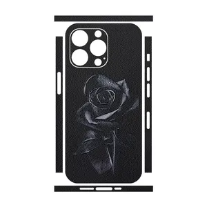 Remax cover sticker Leth model black rose design suitable for Apple iPhone 13 Pro mobile phone