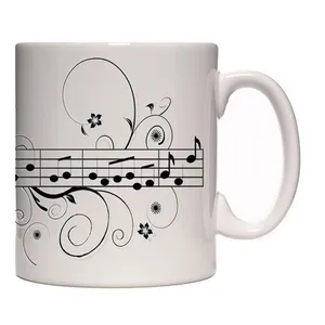 ماگ سرامیکی طرح موسیقی کد 5345